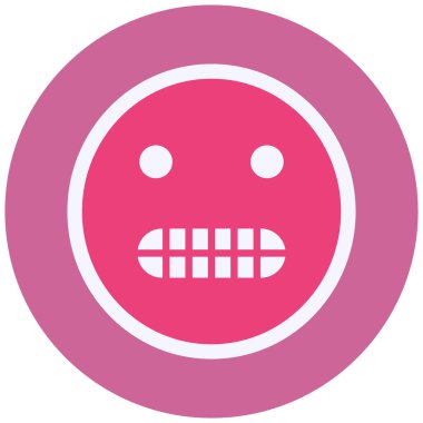 Üzücü. Web simgesi basit illüstrasyon