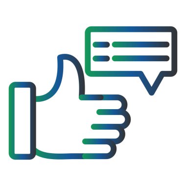 İyi denemeydi. Web simgesi basit illüstrasyon