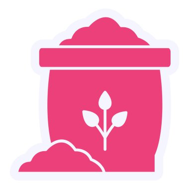 agriculture vector web flat icon