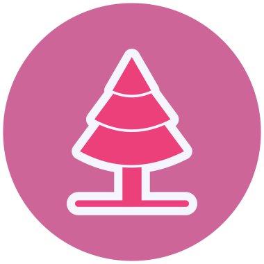 christmas tree. simple design. Pine Tree 