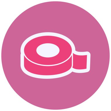 Teyp. Web simgesi basit illüstrasyon