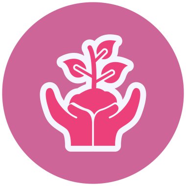 sprout. web icon simple illustration. Save the Plant 