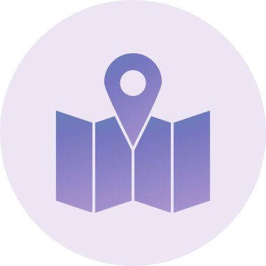 simple web illustration of location icon