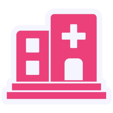 Hastane Vektör Sembol Tasarımı