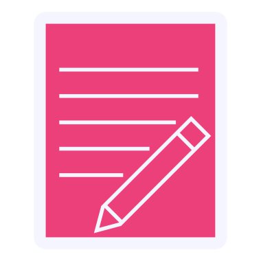 Sunum Simgesi Vektör illüstrasyonu