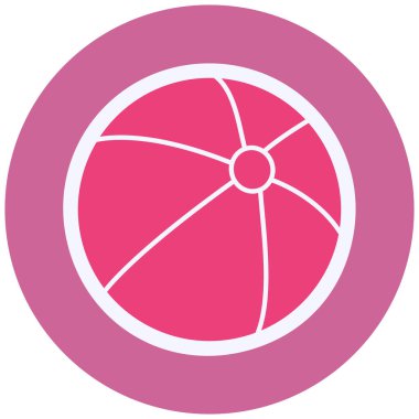 Top. Web simgesi basit illüstrasyon