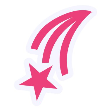 Yıldız. Web simgesi basit illüstrasyon