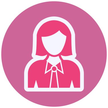 - Avukat. Web simgesi vektör illüstrasyonu