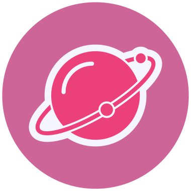 Uzay uydu simge vektör çizim 