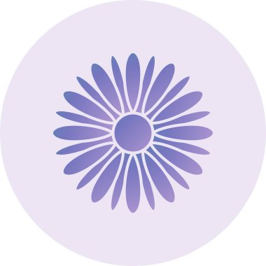 simple and beautiful illustration of flower with petals 