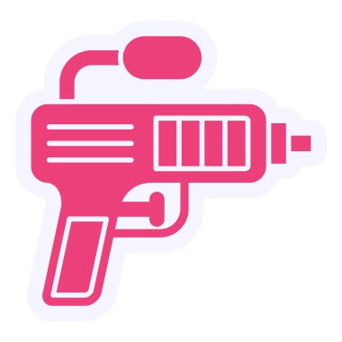 Su Silahı Vektörü Sembol Tasarımı