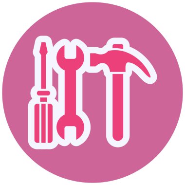 tools equipment icon. vector illustration