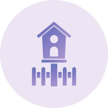 building house. web icon simple illustration