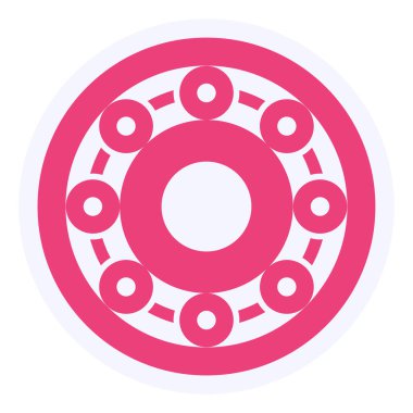 Top Taşıyıcı Vektör Kabartma Simgesi Tasarımı 