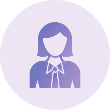 - Avukat. Web simgesi vektör illüstrasyonu