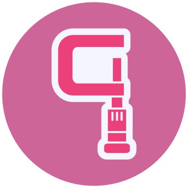 Sondaj. Web simgesi basit illüstrasyon 