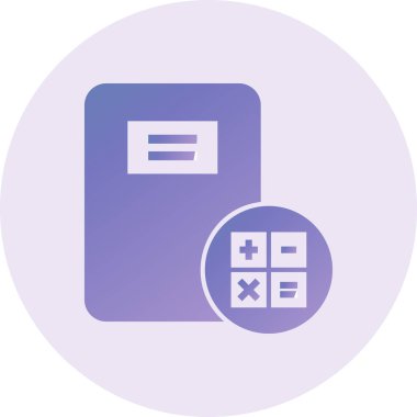 Kitap simgesinin vektör illüstrasyonu 