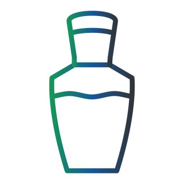 Parfüm. Web simgesi basit illüstrasyon