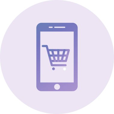 cep telefonu ikonu vektör illüstrasyonu