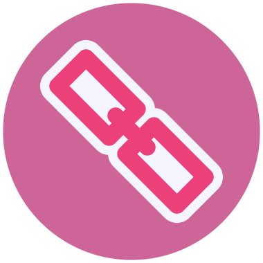 Bağlantı simgesinin vektör illüstrasyonu