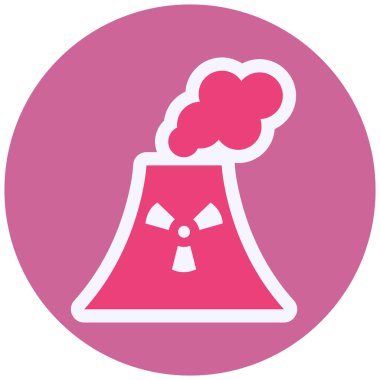 Nuclear science experiment vector illustration