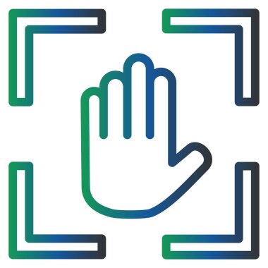 el imleci simgesi, vektör çizim