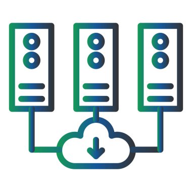 network Cloud Recovery, cloud illustration