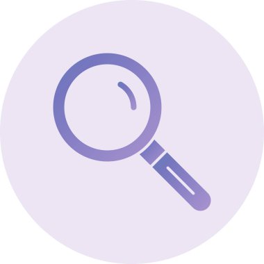 Arama simgesi vektör illüstrasyonu