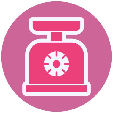 scales. web icon simple design. Weight Scale