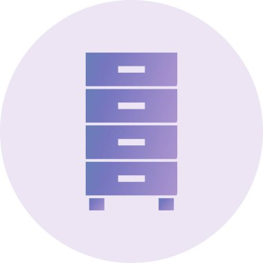 vector illustration of cabin icon 