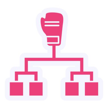 seo modern simgesinin vektör illüstrasyonu