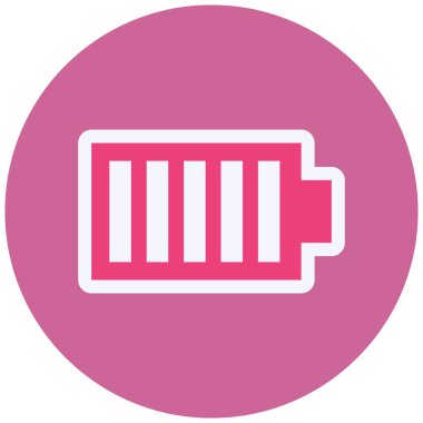 web icon simple illustration of Battery