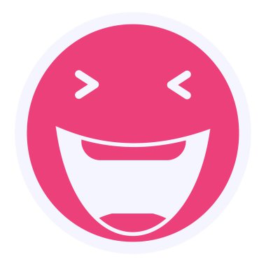 yüz simgesi, vektör illüstrasyonu