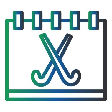 vector illustration of hockey icon