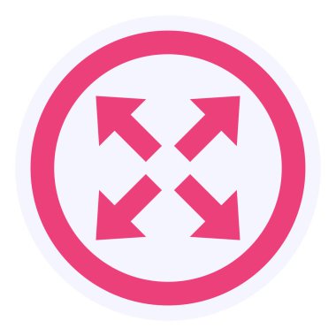 ok simgesi vektör illüstrasyonu