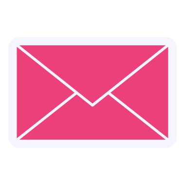 Mektup. Web simgesi basit illüstrasyon 