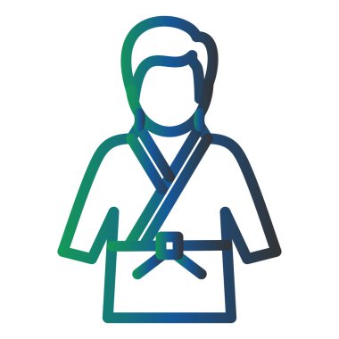 Kadın. Web simgesi basit illüstrasyon