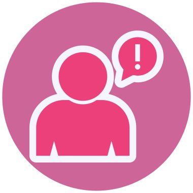 Complaint vector icon modern illustration