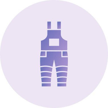 unique shorts icon, vector illustration