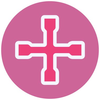 Sürükleme Anahtarı Vektör Kabartma Simgesi Tasarımı 