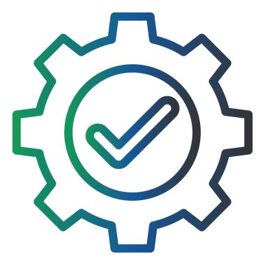 Bakım Vektörü Kabartma Simgesi Tasarımı 