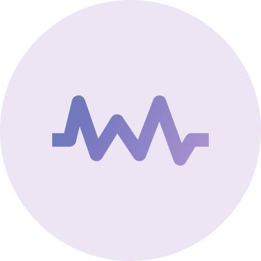 ecg. web icon simple illustration. Pulse 
