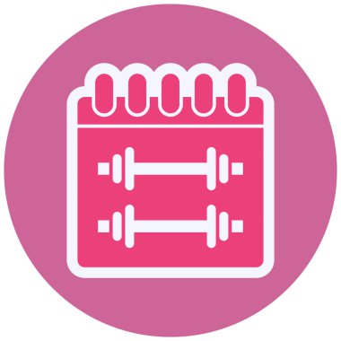 Takvim simgesi vektör illüstrasyonu 