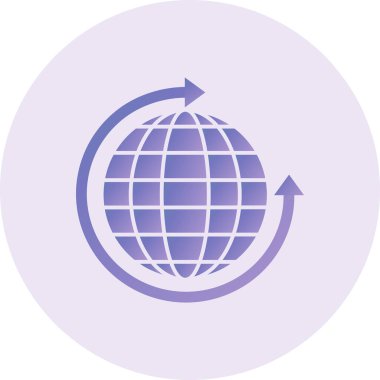 Dünya turu. Web simgesi