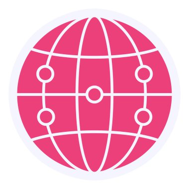 genel ağ, vektör illüstrasyonu