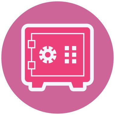 Dolap. Web simgesi basit illüstrasyon