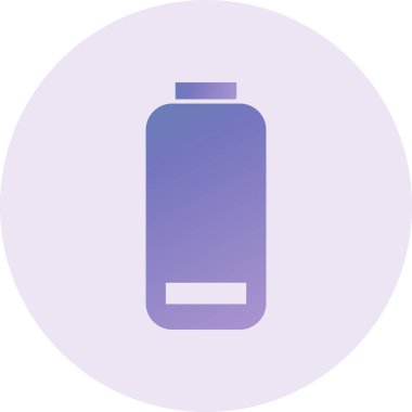 web icon simple illustration of Battery