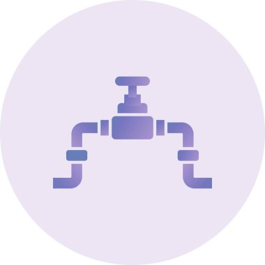 pipe icon. simple illustration of pipeline 