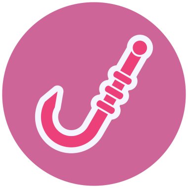 hook icon. simple illustration 