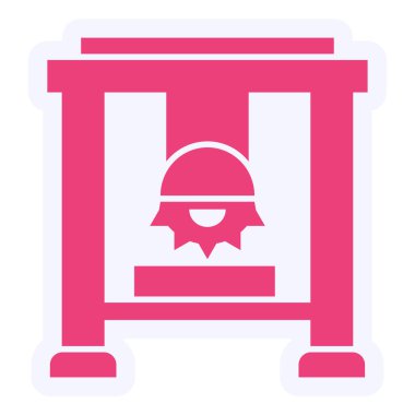 Bridge Saw. web icon simple illustration